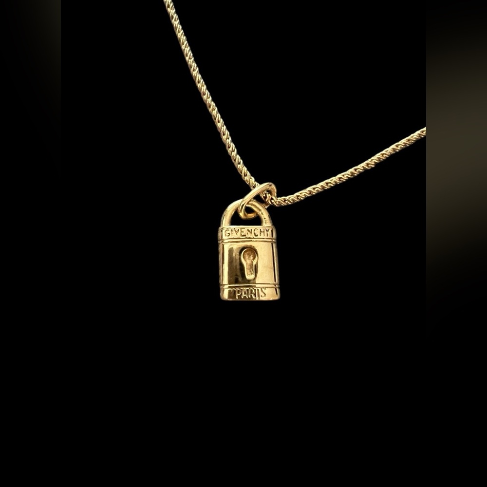 GIVENCHY Padlock Pendant Necklace - Picture 3 of 12